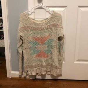 Cream sweater